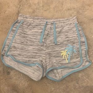 Cute Palm Sumer Shorts For Girl